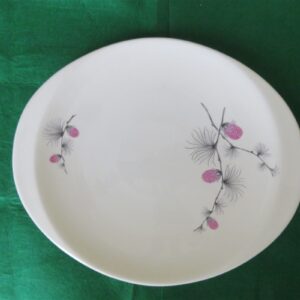Platter Canonsburg Pottery Sky Line Wild Clover 1