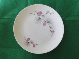 Dinner Plate Canonsburg Pottery Sky Line Wild Clover