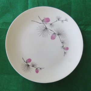 Dinner Plate Canonsburg Pottery Sky Line Wild Clover