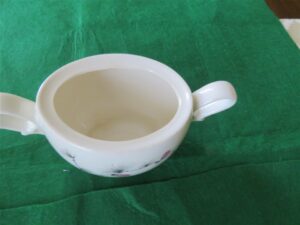 Sugar Bowl Canonsburg Pottery Sky Line Wild Clover 2