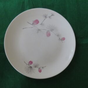 Dinner Plate Canonsburg Pottery Sky Line Wild Clover 1