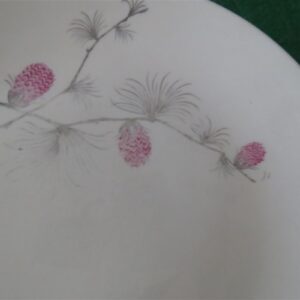 Dinner Plate Canonsburg Pottery Sky Line Wild Clover 2