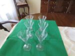 Cordial/Liqueur Glasses Martini-Shape Set of 6 classes 1