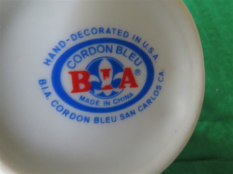 Vintage Cordon Bleu BIA Creamer 3