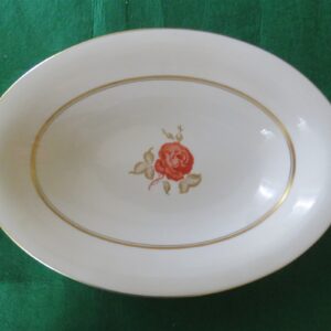 Oval Serving Bowl Vegetable Bowl Castleton China June pattern. 1