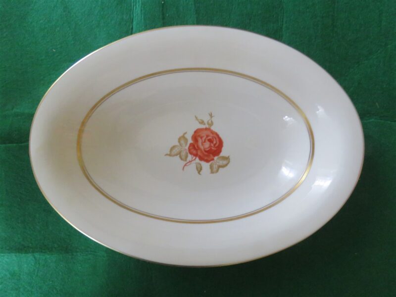 Oval Serving Bowl Vegetable Bowl Castleton China June pattern. 1