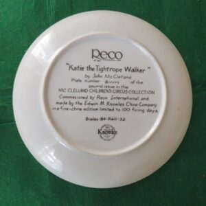 Reco “Katie the Tightrope Walker” by John McClelland Knowles China Co 2