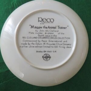 Reco “Maggie the Animal Trainer” by John McClelland Knowles China 2