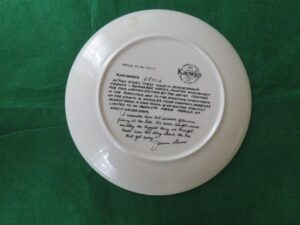 Knowles Collector Plate “Fish Story” by Jeanne Down 2