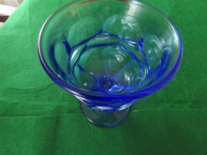 Blue Glasses by Fostoria. 2