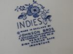 Indies Blue Ironstone Dinner Plate by Johnson Brothers 3