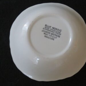 Square Cereal Bowl Blue Nordic by Johnson Brothers 2