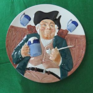 Toby Filpot Plate Collection by Wilfred Blandford. Made by Davenport Pottery 1