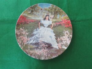 Gone With The Wind Collector Plate by Knowles Scarlett O'Hara 1