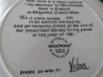 Collector Plate “Be My Friend” First issue in series “My Memories” by Mary Vickers. 3