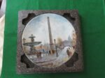 Collector Plate La Place Da La Concorde Porcelaine de Limoges 4