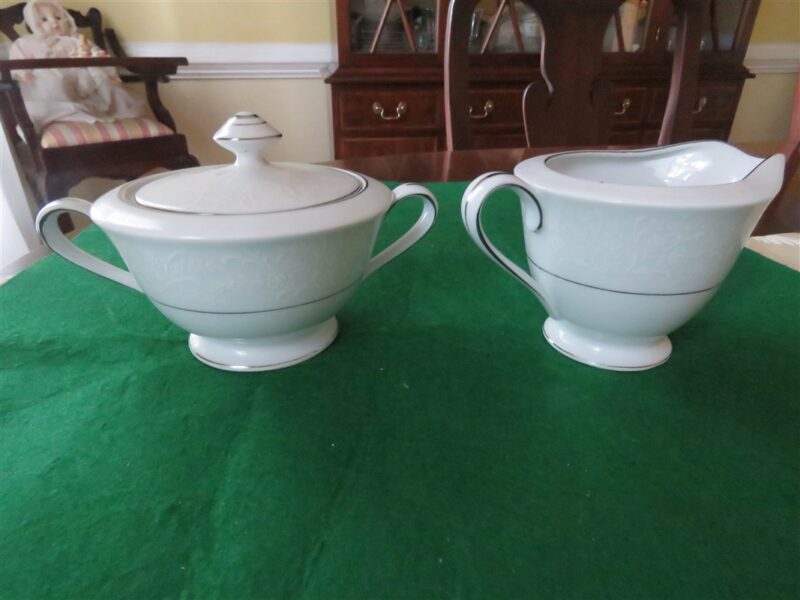 Creamer & Sugar Bowl by Royal M Mita Imperial pattern 1