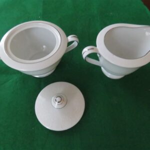 Creamer & Sugar Bowl by Royal M Mita Imperial pattern 2