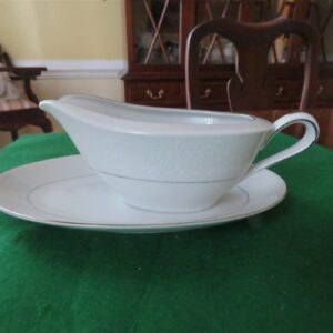 Gravy Boat & Under Plate by Royal M Mita Imperial pattern 1