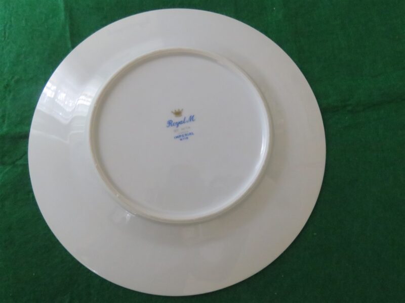 Salad Plate Imperial Royal M Mita Imperial pattern 3