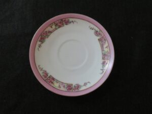 Saucer Royal Rudolstadt Prussia Signed by Mary Linderenburger 1