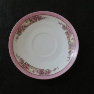 Saucer Royal Rudolstadt Prussia Signed by Mary Linderenburger 1