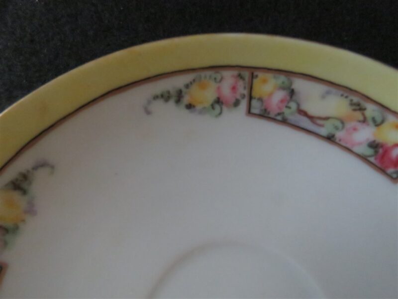 Saucer Royal Rudolstadt Prussia Signed by Mary Linderenburger 2