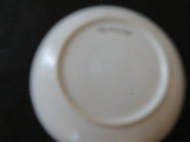 Saucer Royal Rudolstadt Prussia Signed by Mary Linderenburger 3