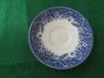 Churchill Currier & Ives “Harvest” 3 piece Set, Dinner Plate, Cup, Saucer, 5