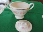 Georgian sugar bowl and creamer Homer Laughlin Eggshell J45 N5 a4