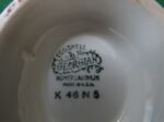 Georgian sugar bowl and creamer Homer Laughlin Eggshell J45 N5 a5