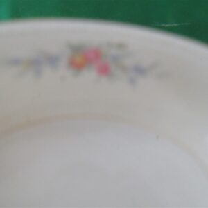 Homer Laughlin Georgian Serving Bowl Eggshell L46 N5 Floral 2