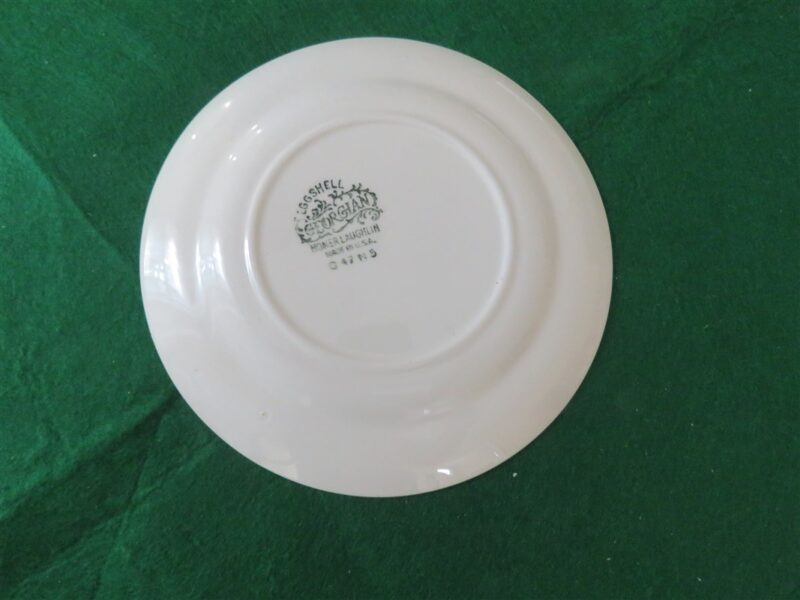 Bread Plate Homer Laughlin G47N5 Eggshell Georgian 3