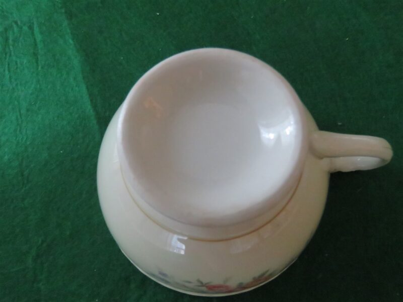 Cup & Saucer Homer Laughlin J46N5 Eggshell Georgian 8