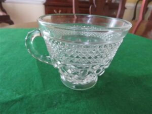 Anchor Hocking Wexford Snack Plate And Cup 6