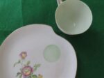 Vintage Lefton Snack Plates with Cups, set of 4 plates and cups 11