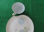 Vintage Lefton Snack Plates with Cups, set of 4 plates and cups 9