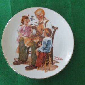 Collectible Vintage Norman Rockwell Classic Series, --The Toy Maker--1982, a