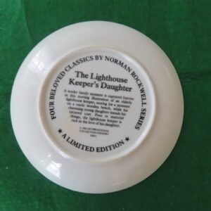 Collectible Vintage Norman Rockwell Classic Series, --The Light Keepers Daughter--1982, b