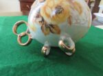 Vintage Royal Sealy Teacup & Saucer Yellow Roses Gold trim. 4