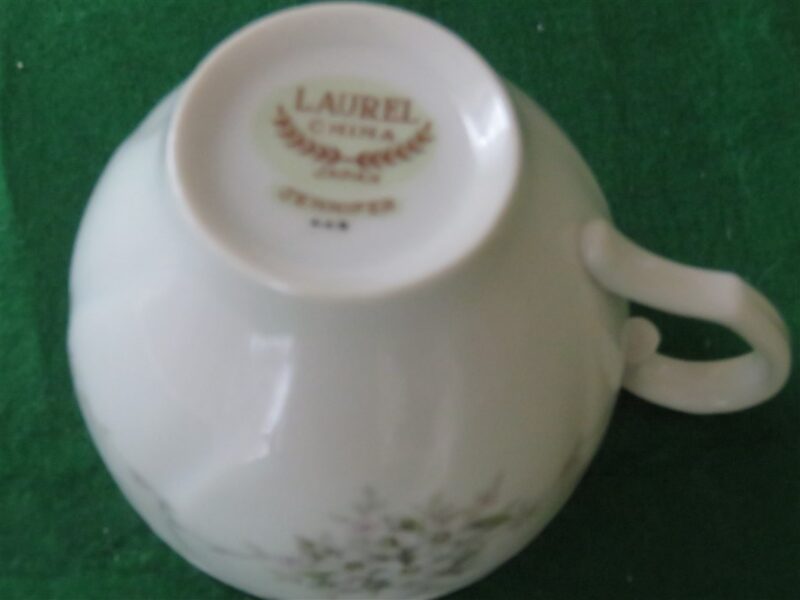 Laurel China Teacup ONLY - "Jennifer" pattern 1960's c