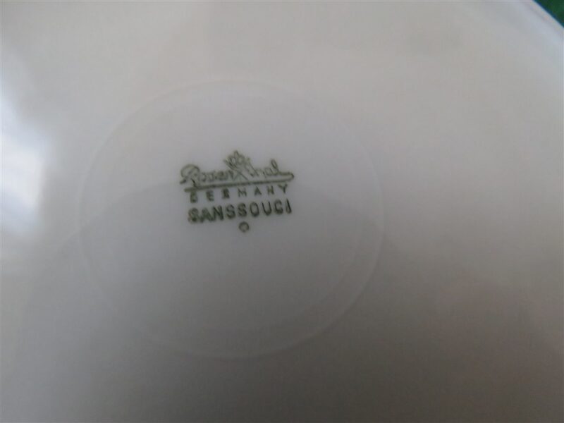 Rosenthal Classic Rose Collection Sanssouci Ivory Bread Plate 3