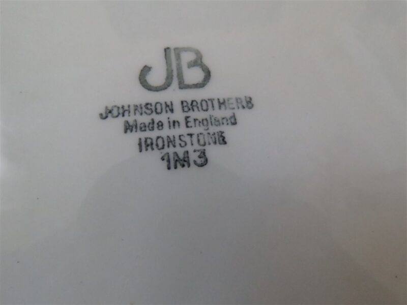 Dinner Plate Heritage White  JOHNSON BROTHERS Ironstone 1M3 d