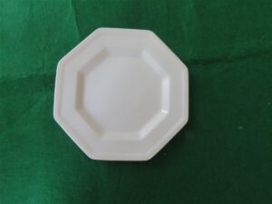 Bread Plate Heritage White Johnson Brothers Octagonal shape. 1