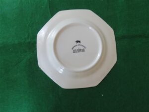 Bread Plate Heritage White Johnson Brothers Octagonal shape. 2