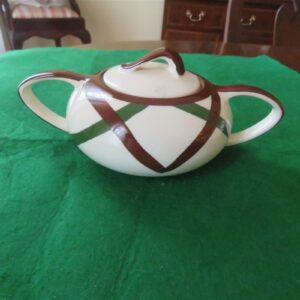 Vernonware Metlox Bel Air Sugar Bowl w/ Lid