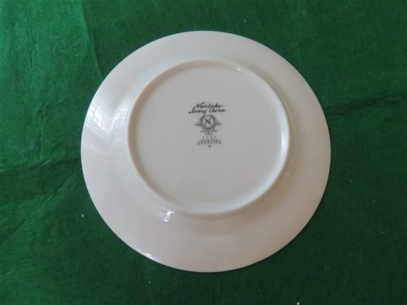 Noritake Salad Plate Adagio 7237 Ivory China. 3