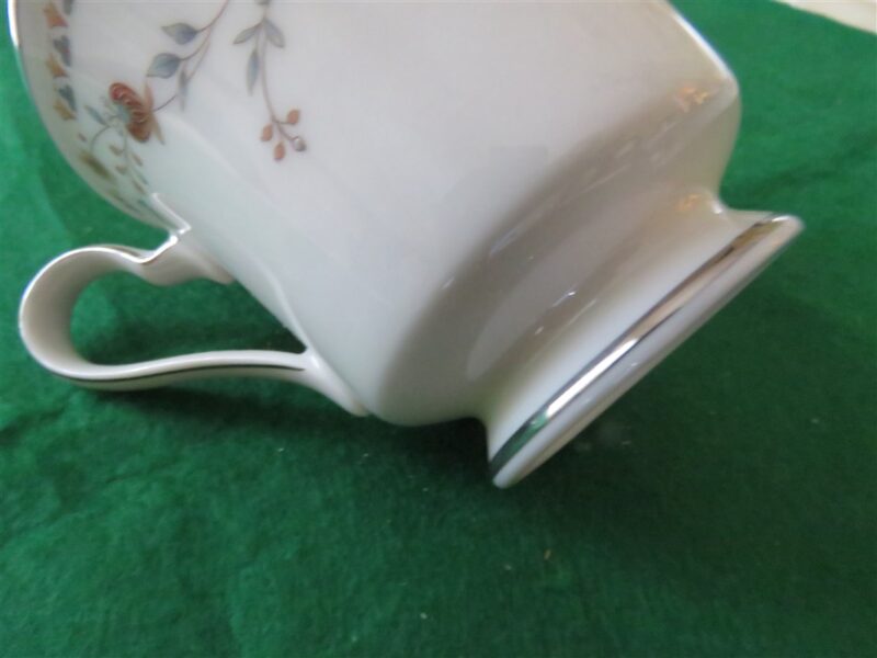 Noritake Footed Cup & Saucer Adagio 7237 Ivory China. 9