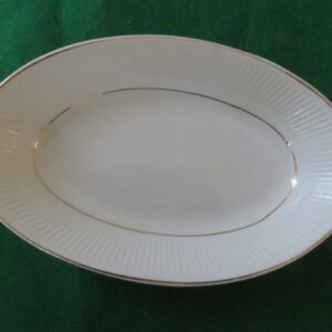 Under Plate For Gravy Boat Relish Dish Summer time pattern by Staffordshire 1
