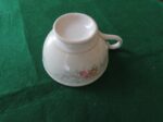 Tea Cup, Flowers, footed 13